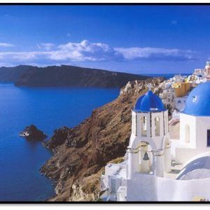 Santorini iglesias