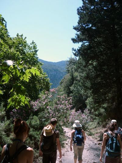 garganta agia irini camino