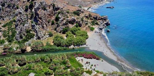preveli playa y rio